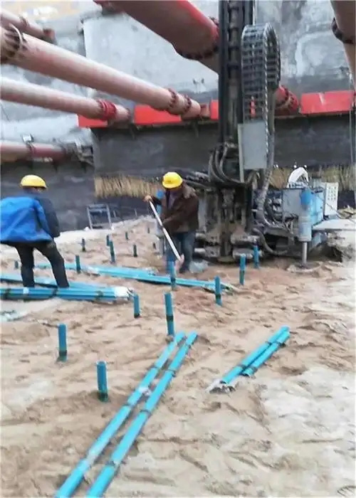 张家口沽源县袖阀管注浆